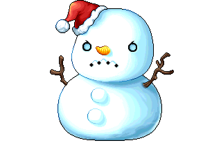 生气的雪人