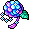 潮汐Hydrangea Hair Pin