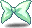 潮汐Butterfly Ribbon (Green)
