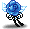 潮汐Blue Nightmare Hairpin