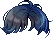 Black Cobalt Hair