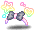 潮汐Dreamy-cute Mini Ribbon (Black)