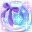 潮汐Sparkling Winter Ornament