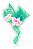 潮汐Green Leaf's Cherry Blossom Hairpin 预览