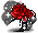 潮汐Gaudy Rose Corsage