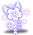 潮汐Cherry Blossom Fox Hairpin (Night)
