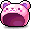 潮汐Warm Pink Bear Hat