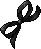 潮汐Black Ribbon Hairpin 预览