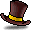 Red Elly's Dress Hat