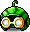 潮汐Goggled Watermelon Hat