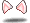 潮汐Small White Kitty Ears