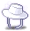 潮汐White Wide-brimmed Hat