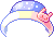 潮汐Petite Polka Dot Pastel Violet Hat 预览