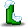 绿色英文字母 L