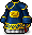潮汐Blue Chinese Undead Costume