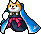 潮汐Puppy Love Samurai Outfit (Blue) 预览