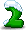 绿色数字 2
